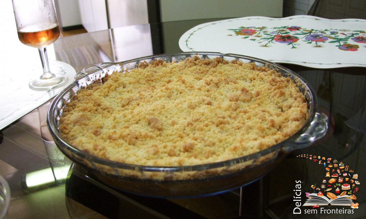 Crumble de maçãs