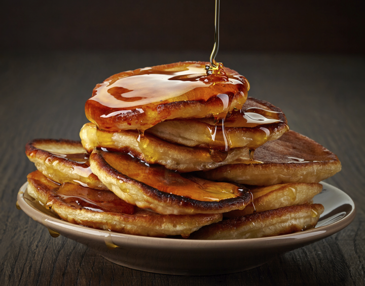 pancake torta de maçã